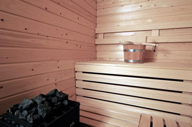 Lekker ontspannen in onze Emira privé sauna, wellness & spa